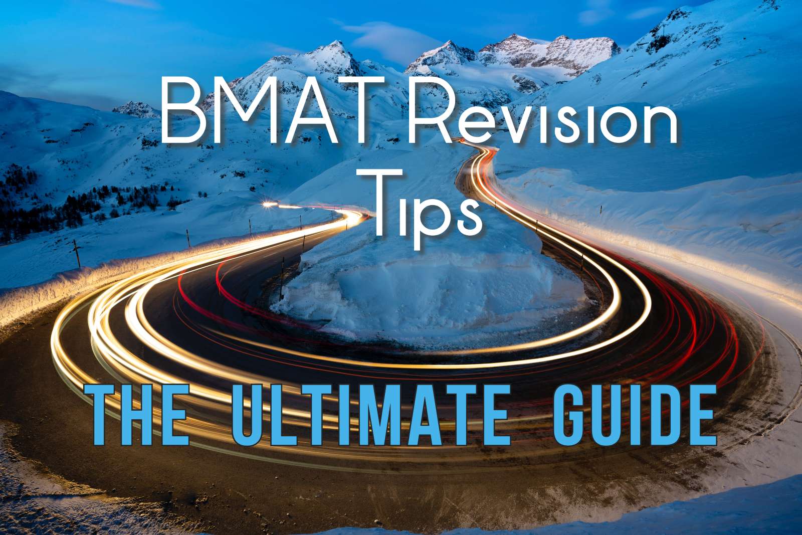 BMAT Revision Tips section 1 2 3